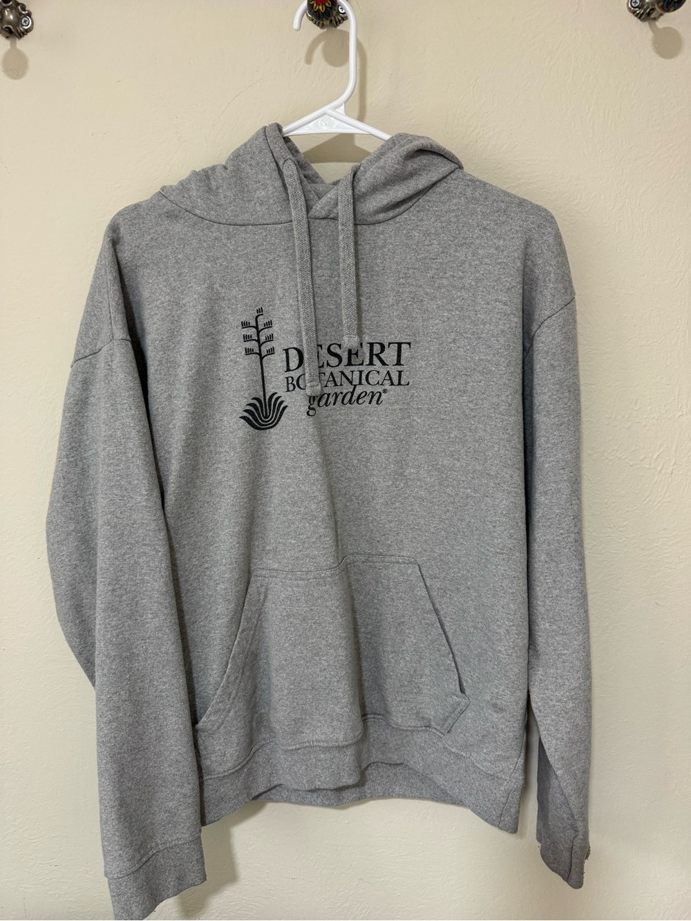 Phoenix Botanic Dessert Gardens Gray Logo Hoodie - Picture 1 of 4